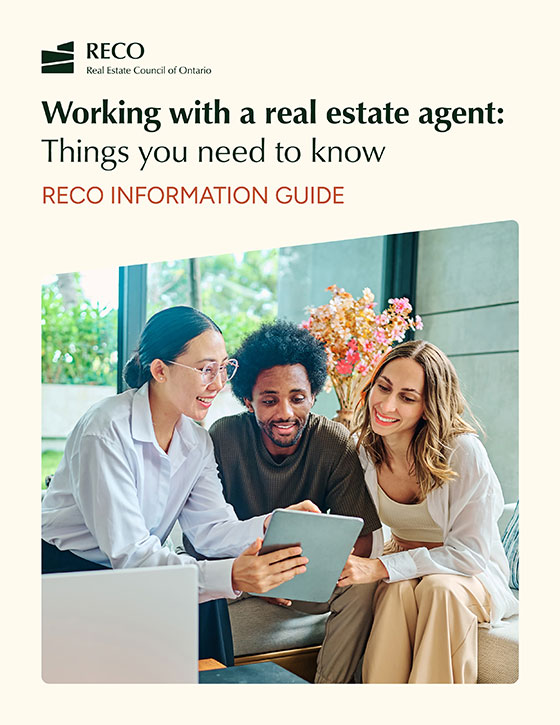 Cover of the RECO Information Guidebook.